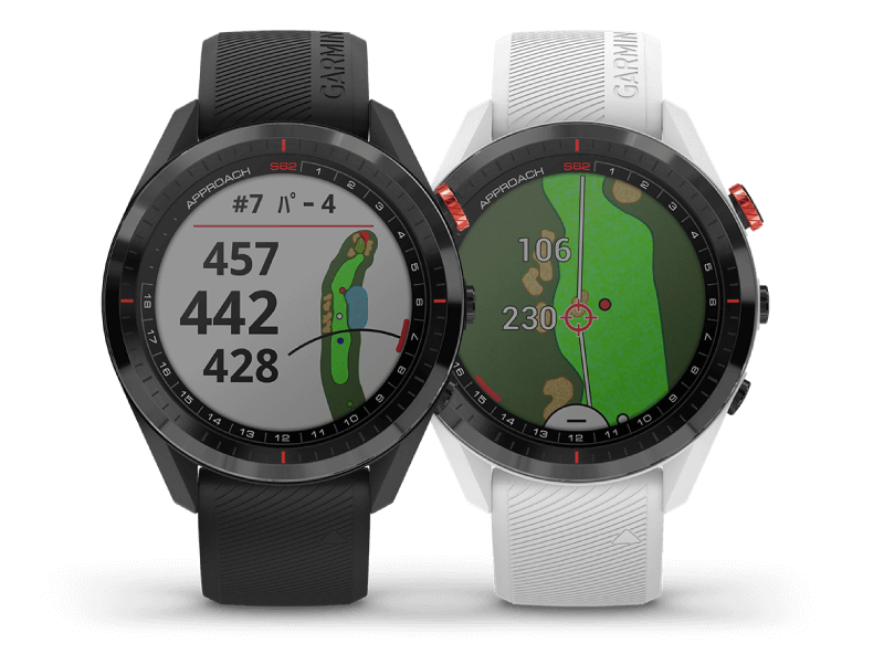 ガーミン Approach S62 （ブラック）腕時計型最大使用時間