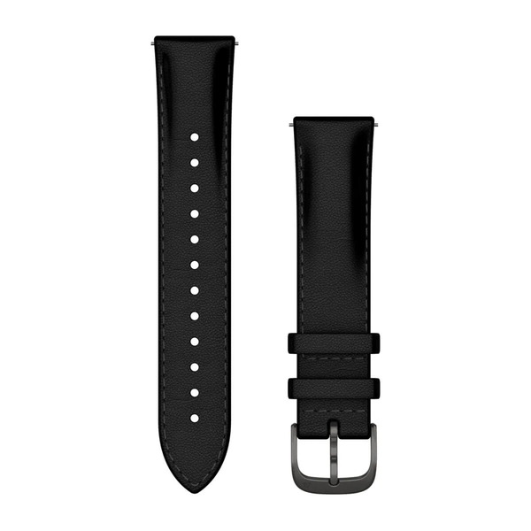 Quick Release バンド 20mm Black Leather / Brushed Slate | 製品 | Garmin | Japan  | Home