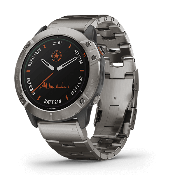 バックカントリーGarmin fenix6x pro dual power　ガーミン　腕時計