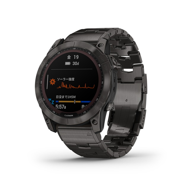 GARMIN fenix 7X Sapphire Dual Power時計 - 腕時計(デジタル)