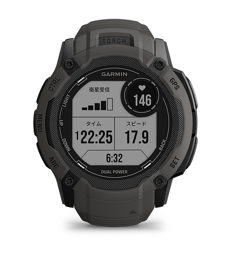 2022新発 GARMIN INSTINCT 2X ブラック 腕時計(デジタル