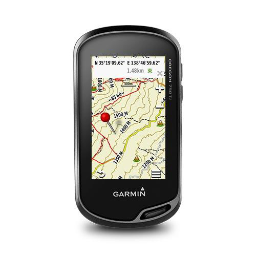 美品 ガーミン OREGON 550TC タッチパネル式高感度GPS