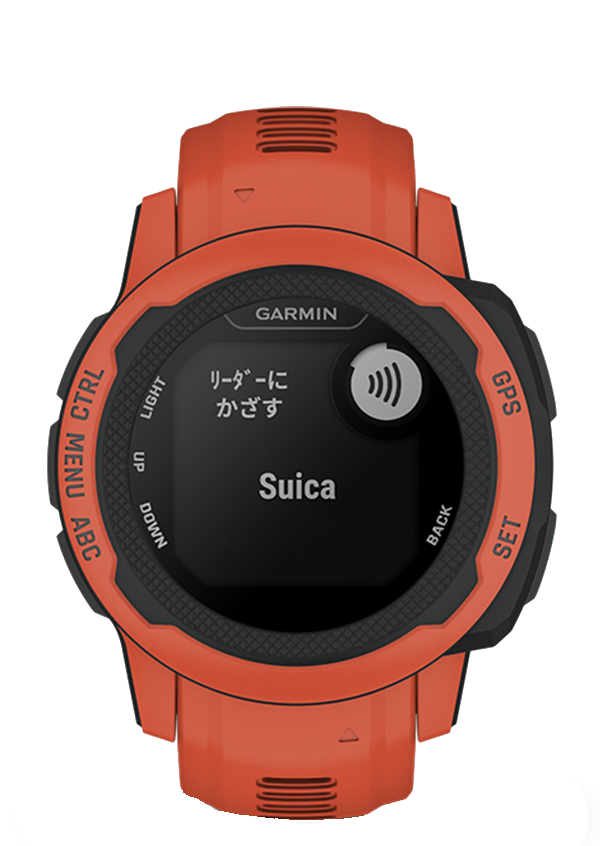 られます】 Garmin instinct frame red 2ebz4-m39140730487 デジタル